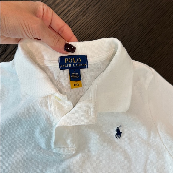 Polo by Ralph Lauren Kids White Polo Shirt - Picture 4 of 4